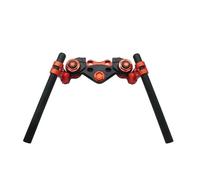 Balance Bar Moto Per NMAX 125/150/155 2016-2019 Manubrio Per Moto Regolabile Staccabile In Lega Di Alluminio Massiccio Manubrio Motociclo(Red)