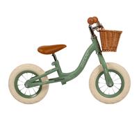 Balance Bike Bicicletta Senza Pedali 10" per Bambini Vintage Verde