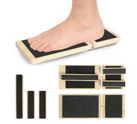 Balance Board - Balance Board per allenare l'equilibrio dei piedi, in legno, per allungare la caviglia, correzione della postura