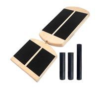 Balance Board for caviglia, Trainer, Stabilizzazione del piede, Barella for piedi in legno per distorsione alla caviglia e fascite plantare