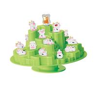 Balance Board Game, Two Player Tree, Cow Bear Toy, 25x8.5x19.5cm Interactive Family Activity, for Team Girls Boys Indoor Outdoor Daily Play, Educational Set for Focus Skill Development and Fun