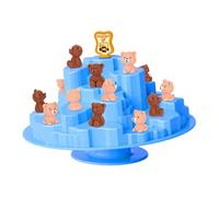 Balance Board Game, Two Player Tree, Cow Bear Toy, 25x8.5x19.5cm Interactive Family Activity, for Team Girls Boys Indoor Outdoor Daily Play, Educational Set for Focus Skill Development and Fun
