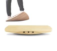Balance Board in legno per scrivania in piedi, tavola a dondolo per allenamento della forza del core, esercizi di equilibrio, simulazione di surf, sci e skateboard