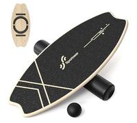 Balance Board in legno: Sportneer, skateboard, tavola da surf indoor e allenamento di equilibrio per bambini e adulti