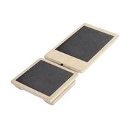 Balance Board monopiede, attrezzo for rafforzare la caviglia, tavola oscillante in legno for distorsioni, correttore posturale for fisioterapia per distorsione alla caviglia e fascite plantare