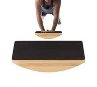 Balance Board | Tavola antiscivolo in legno per l'allenamento 'equilibrio - Base di bilanciamento per rinforzare il nucleo per adulti, home office palestra riabilitazione fitness allenamento uomo
