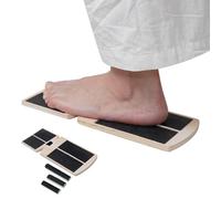Balance Board - Trainer Per Piede Singolo In Legno, Rinforzo Per Caviglia, Design Di Stabilità | Supporto Per La Correzione Della Postura, Dalla Fascite Plantare, Esercizi In Palestra A Casa,