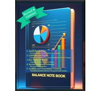 Balance Book: A Clean & Simple Personal Finance Tracker for Budgeting, Debt, and Net Worth, A Balance Note Book for Small Business account