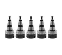 Balance Collet Chuck, 5 pezzi, precisione di circolazione 0,005 mm, 50 HRC, campo di serraggio 1-20 mm, chiave inglese applicabile ER32, ISO30-ER32