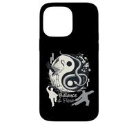Balance & Flow Tai Chi Yin Yang Crane Snake Arti Marziali Custodia per iPhone 14 Pro Max