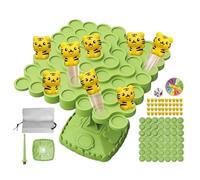 Balance Game, Balancing Table Turntable Dice Dolls, Cartoon Tree Tabletop Puzzle, Tabletop Puzzle Board, Balance Board Game For Kids Adults Boys Girls Preschool Kindergarten Birthday