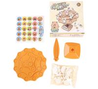 Balance Game - Interactive Stacking Puzzle For Family Fun, 2-Player Challenge With Skill Development And Hand Eye Coordination, Strategic Block Game For Boys Adults Family Tabletop Indoor Outdoor Trav