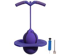Balance Jumping Ball with Handle & Pump, Trick Board Pogo Jumping Toy Ball, Safe and Fun Pogo Stick for Kids Boys Girls, Great Gifts for Kids