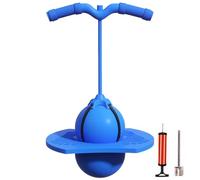 Balance Jumping Ball with Handle & Pump, Trick Board Pogo Jumping Toy Ball, Safe and Fun Pogo Stick for Kids Boys Girls, Great Gifts for Kids