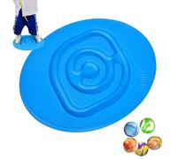 Balance labirint Board, bordo labirinto di equilibrio per bambini | Sedia giocattolo sensoriale per bambini | Labyrinth Wobble Balance Board Yoga Training Fitness Esercizio Disco di E