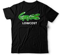 Balance Master Crocodile Low Cost Fun Tennis Wimblesport Show Title Crew Neck Unisex Short Sleeve T-Shirt M