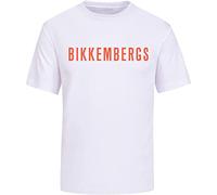 Balance Master Men's Bikkembergs T-Shirt Graphic Unisex Top Tees White M