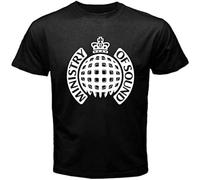 Balance Master Ministry of Sound Dance House Music Men's T-Shirt Mens Black Tees S Unisex 100% Cotton Short-Sleeve T-Shirts Black L