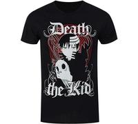 Balance Master Soul Eater Death The Kid Unisex 100% Cotton Short-Sleeve T-Shirts Black XL