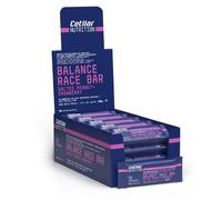 Balance Race Bar, 20 barrette da 40g Energetiche/Proteiche, Carboidrati (15g), Proteine (12g), Gusto Arachidi Salate+Mirtilli rossi, 164 kcal, Prima/Durante/Dopo l'attività sportiva, Cetilar Nutrition