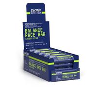 Balance Race Bar, 20 barrette da 40g Energetiche/Proteiche, Carboidrati (15g), Proteine (12g), Gusto Cheese+Pear, 164 kcal, Prima/Durante/Dopo l'attività sportiva, Cetilar Nutrition