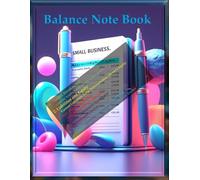 Balance Sheet Notebook: Financial Statement Ledger for Tracking Assets, Liabilities, and Owner’s Equity