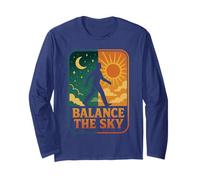 Balance The Sky: Viaggio cosmico diurno e Notturno Maglia a Manica
