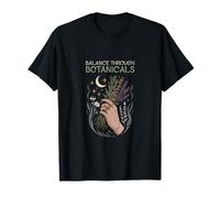 Balance Through botanicals l Green Witch Magic Maglietta