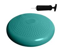 Balance Wobble Cushion, Inflatable Stability Mat, Anti Slip Core Trainer with Air Control Support, Fitness Balance Tool, Soft Exercise Disc with Ergonomic Design, Yoga Training Cushion for Home Use