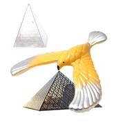 Balancing Bird - Equilibrio Bird With Pyramid | Bilanciare L' Al | Centro Di Gravità Equilibrio Eagle | Oscillando La Piramide Degli Uccelli E Un Giocattolo Per Uccelli Bilanciamento Per