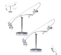 Balancing Fisherman, The Fisherman Balancing Sculpture, Kinetic Art Sculpture, Balance Tumbler Kinetic, Fishing Rod Balance Art for Your Space, Unique Desk Toy for Relaxation(2pcs)