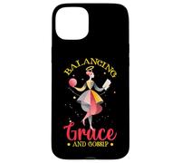 BALANCING GRACE AND GOSSIP Custodia per iPhone 15 Plus