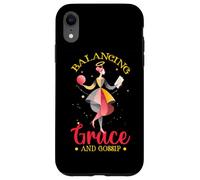 BALANCING GRACE AND GOSSIP Custodia per iPhone XR