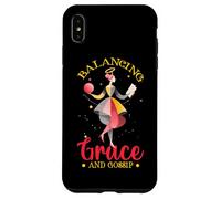 BALANCING GRACE AND GOSSIP Custodia per iPhone XS Max