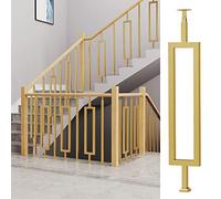 Balaustre per scale in metallo resistente, confezione da 8, 95 cm, ringhiera fai da te per ponte, portico e scale da giardino, ideale per ristrutturare la casa e aggiornamenti esterni, facile