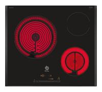 Balay 3EB765LQ Piastra in vetroceramica smussata nera a 3 zone