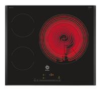 Balay 3EB767LQ Piastra in vetroceramica smussata nera a 3 zone