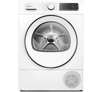 Balay 3SB090BE Asciugatrice con Pompa di Calore, Silenziosa, Programma Rapido, Meno Ferro, Bianco,