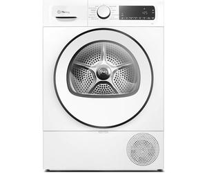 Balay 3SB090BE Asciugatrice con Pompa di Calore, Silenziosa, Programma Rapido, Meno Ferro, Bianco,