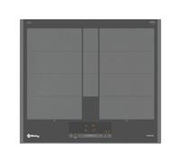 Balay, piastra a induzione, larghezza 60 cm, 2 zone, 11 livelli, Flex induzione totale, antracite, 3EB960AH