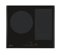 Balay, piastra a induzione, larghezza 60 cm, 2 zone, Flex Induzione, 11 livelli, funzione Sprint, nero, 3EB969LH