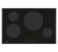 Balay, piastra a induzione, larghezza 80 cm, 4 zone, 11 livelli, zona 28 cm, nero, 3EB985LH