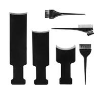 Balayage Board Set Spazzole capello 6 Pezzi Tinta Pennello Plastica Con Pettine Per Tingere Capelli Set Professionale Fai Te Per Salone E Casa