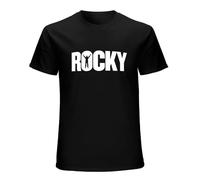 Balboa Rocky O-Neck 100% Cotton Short Sleeve Unisex T-Shirt S
