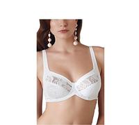 BALCONCINO DONNA LEPEL CON FERRETTO - ART 231 - COLORE A SCELTA - MISURA A SCELTA - COPPA C E D - COMPOSIZIONE 62%POLIAMMIDE 30%COTONE 8%ELASTAN - QUALITA' GARANTITA LEPEL (3-C, BIANCO)