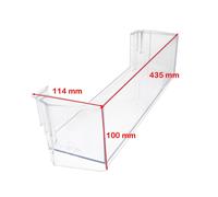Balconcino Inferiore Bottiglie 435 x 114 x 100 mm Frigorifero Electrolux Rex Aeg