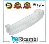 BALCONCINO MENSOLA FORMAGGIO FRIGORIFERO WHIRLPOOL ORIGINALE 481010807970