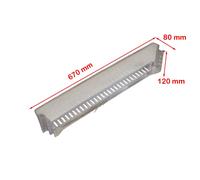 Balconcino Ripiano Bottiglie Inferiore 670 x 80 x 120 mm Frigorifero Sharp