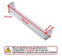 Balconcino Ripiano Portabottiglie 635 x 100 x 110 mm Frigorifero Samsung