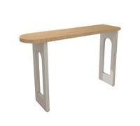 Balcone in legno per il tempo libero, piccolo tavolo da appoggio per la casa, il soggiorno, la parete lunga divisoria alta, tavolo da bar (grande)